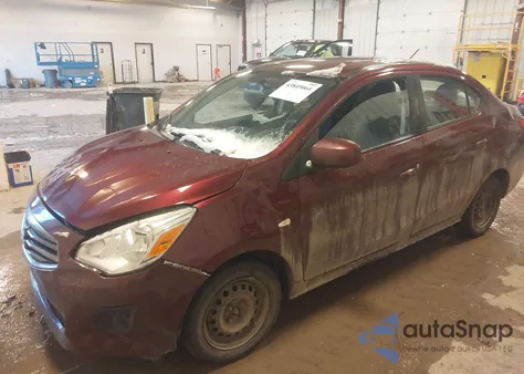 2019 Mitsubishi Mirage G4 Es from USA, damaged, VIN ML32F3FJ9KHF15811